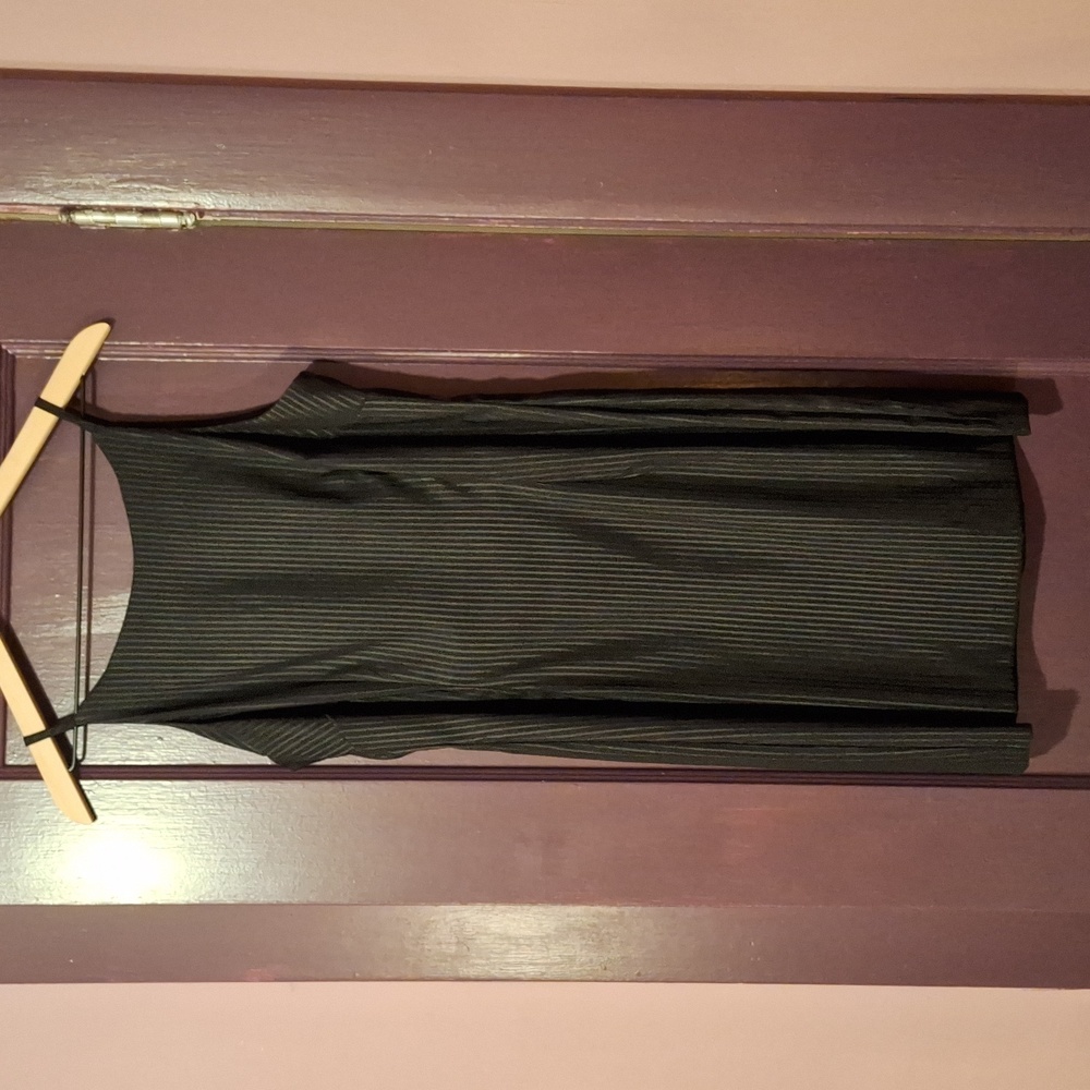 Pinstripe Mini Dress